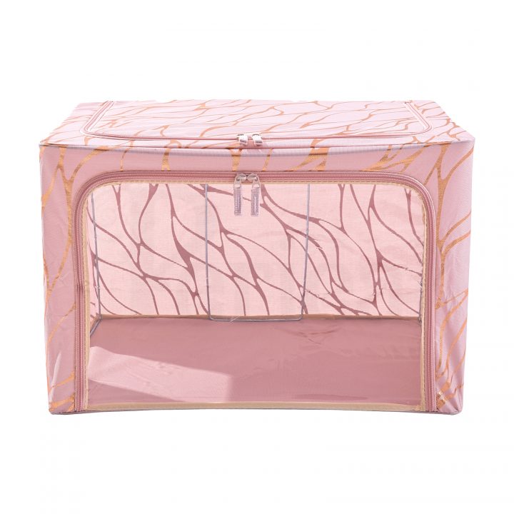 Periea Periea ‘Beau’ Clothes & Bedding Storage Boxes – Under-bed Or In Wardrobe – Rose Gold (Various Sizes Available)