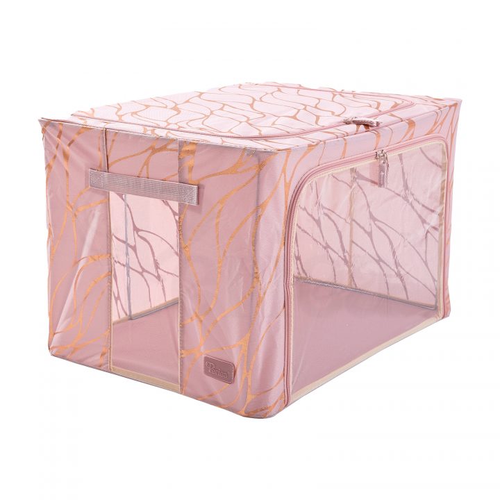 periea Periea ‘Beau’ Clothes & Bedding Storage Boxes – Under-bed or in Wardrobe – Rose Gold (Various Sizes Available)