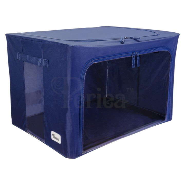 periea Periea ‘Beau’ Clothes & Bedding Storage Boxes – Under-bed or in Wardrobe – Navy (Various Sizes Available)