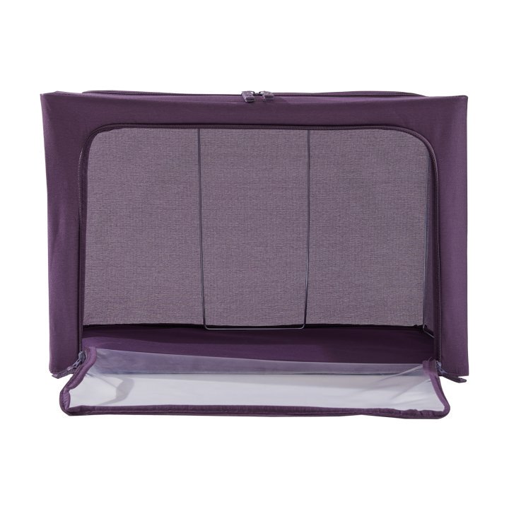 Periea Periea ‘Beau’ Clothes & Bedding Storage Boxes – Under-bed Or In Wardrobe – Eggplant (Various Sizes Available)