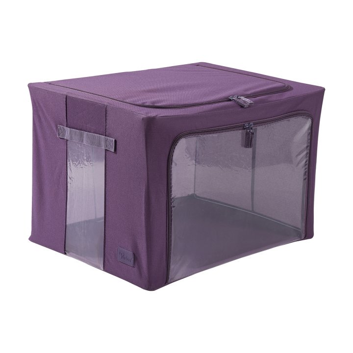 periea Periea ‘Beau’ Clothes & Bedding Storage Boxes – Under-bed or in Wardrobe – Eggplant (Various Sizes Available)