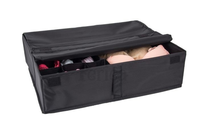 Periea Periea Bedroom Drawer Organiser Insert – Kim – With 15 Cells + 1 Large Cell & Lid