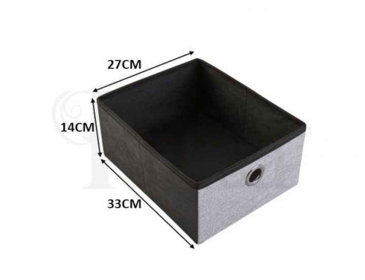 Periea Periea ‘Bibi’ Large Ottoman Storage Boxes – 4 Drawers – Folds Flat