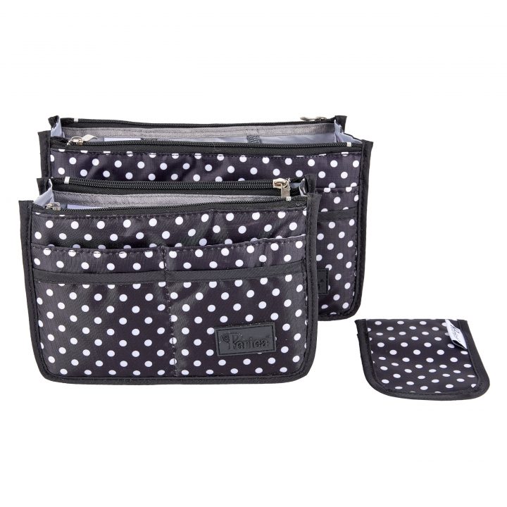 Periea Periea ‘Chelsy Premium Handbag Organiser Insert 2 Pack With Matching RFID Signal Blocking Key & Card Pouch