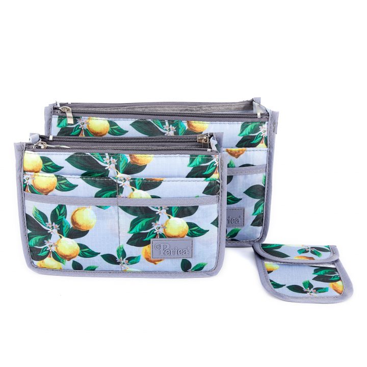 Periea Periea ‘Chelsy Premium Handbag Organiser Insert 2 Pack With Matching RFID Signal Blocking Key & Card Pouch