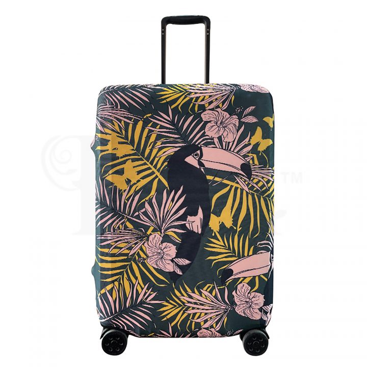 periea Periea Elasticated Protective Suitcase Cover – Small Medium or Large – ‘Toucan’