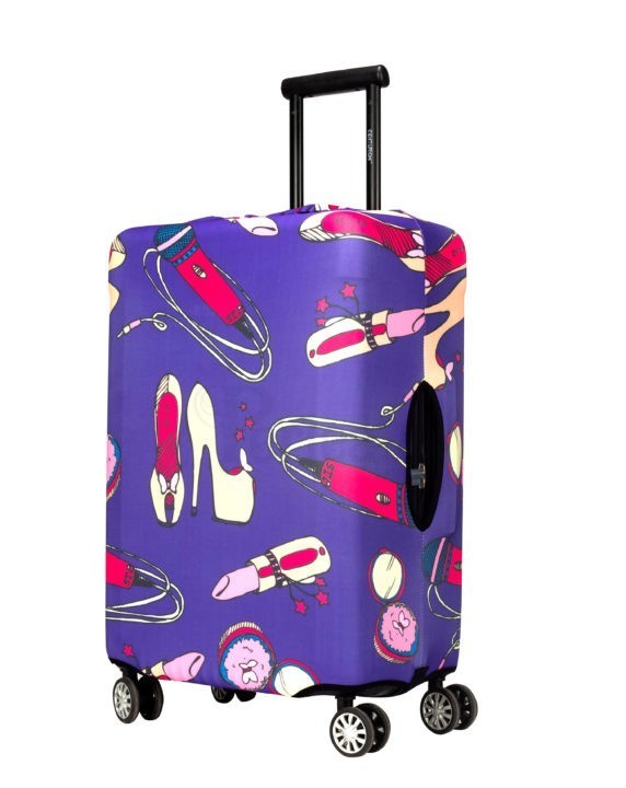 Periea Periea Elasticated Protective Suitcase Cover – Small Medium Or Large – ‘Diva’