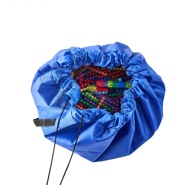 Periea Periea ‘Ella’ Toy Storage Bag & Mat – Draw String Lego Storage – 2 Colours & 2 Sizes Available