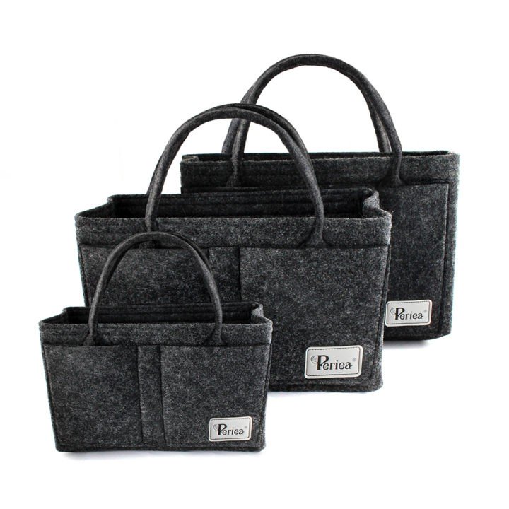 periea Periea Felt Handbag Organiser – Roxy – Small Medium or Large
