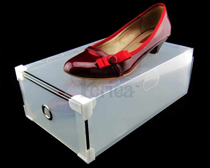 Periea Periea Frosted Plastic Shoe Storage Drawers – Hilda – Pack Of 2 4 6 8 Or 10 (for Men’s And Women’s Shoes)