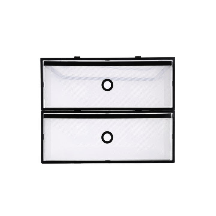 Periea Periea Frosted Plastic Shoe Storage Drawers – Rosie – Pack Of 2 Or 4 Or 6 (for Knee High Boots)