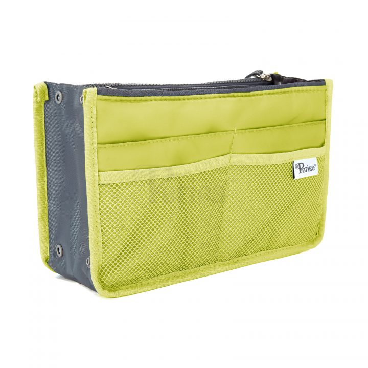 periea Periea Handbag Organiser – Chelsy – Apple Green – Small Medium or Large
