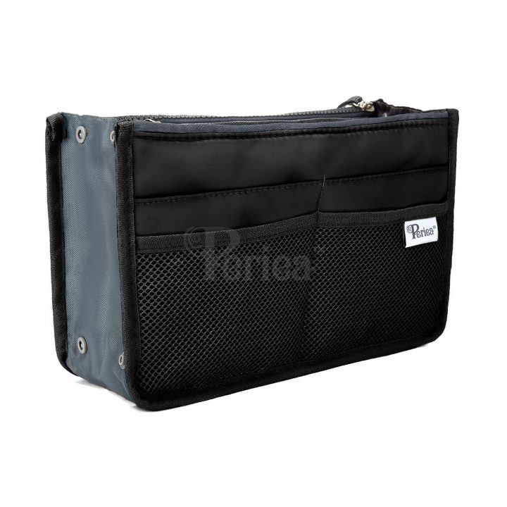 periea Periea Handbag Organiser – Chelsy – Black – Small Medium or Large