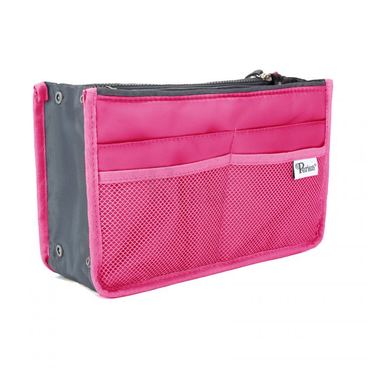periea Periea Handbag Organiser – Chelsy – Bright Pink – Small Medium or Large