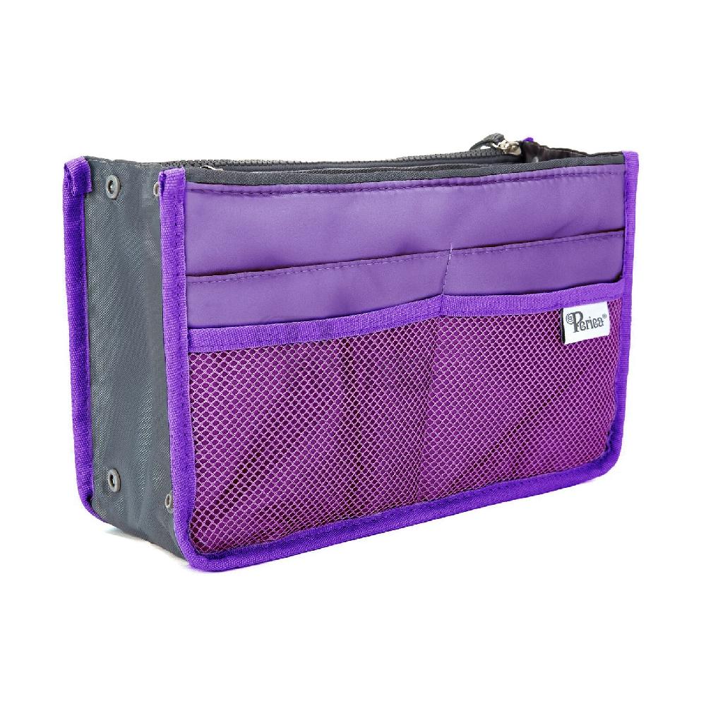 periea Periea Handbag Organiser – Chelsy – Purple – Small Medium or Large