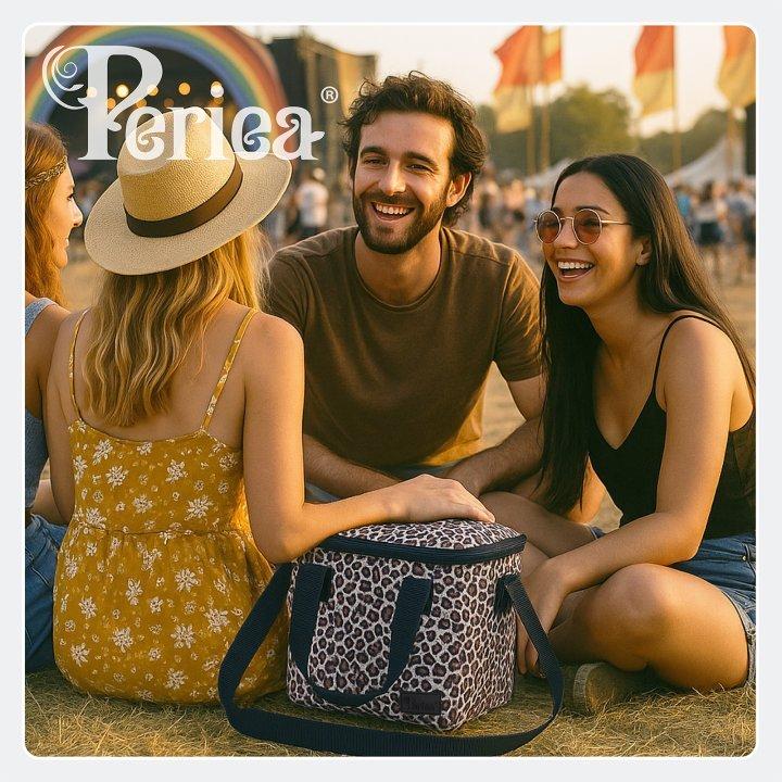 Periea Periea ‘Liz’ Cool Bag – Lunch Bag – Thermal Bag – Insulated Food Bag