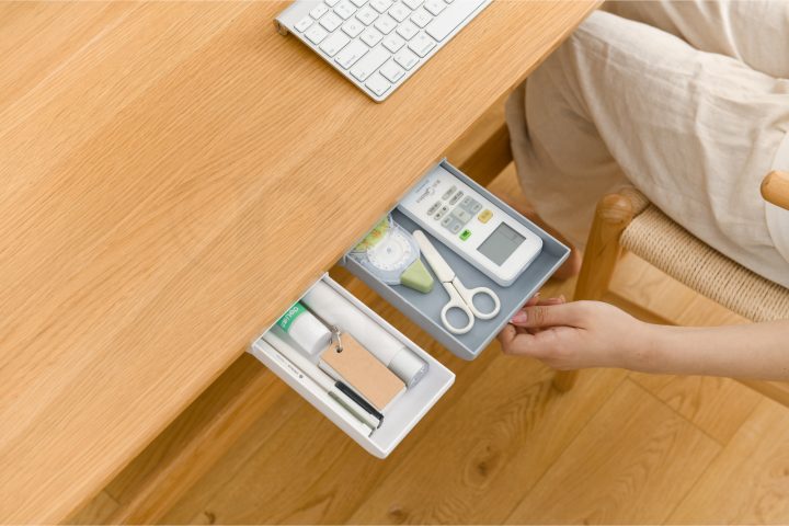 Periea Periea ‘Luna’ Under Desk Drawer Storage Organiser – 2 Sizes – 2 Colours