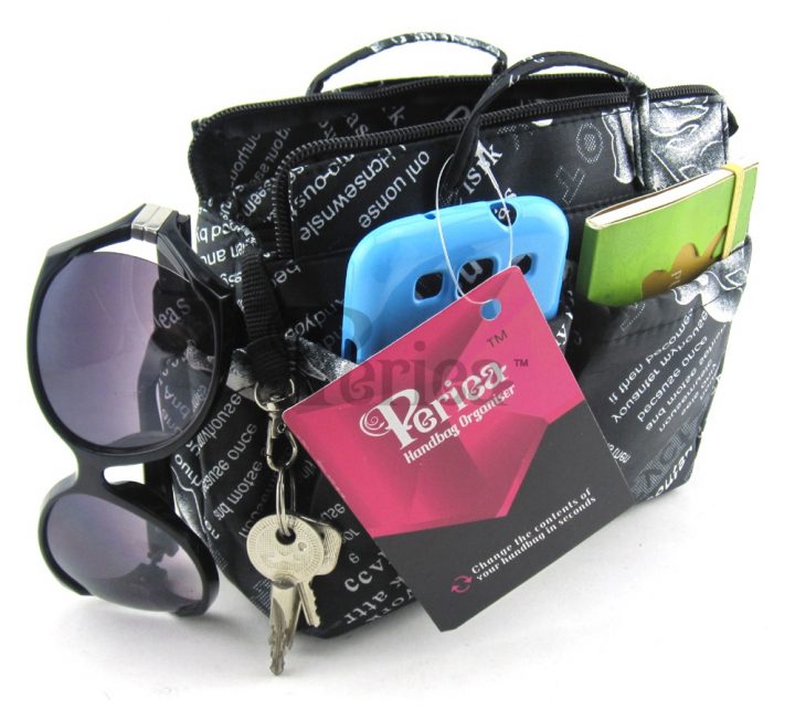 Periea Periea ‘Marina’ Handbag Organiser Insert – For Small To Medium Sized Handbags – 13 Pockets
