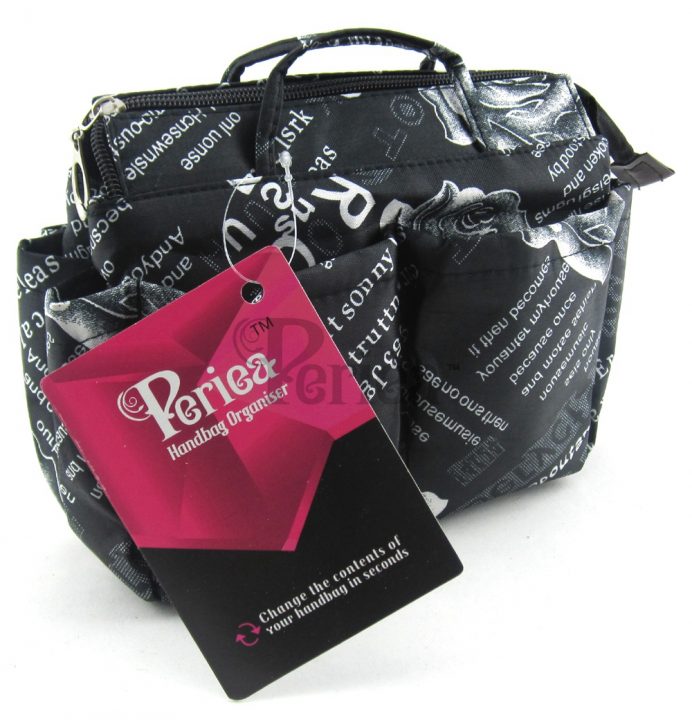 periea Periea ‘Marina’ Handbag Organiser Insert – for Small to Medium Sized Handbags – 13 Pockets