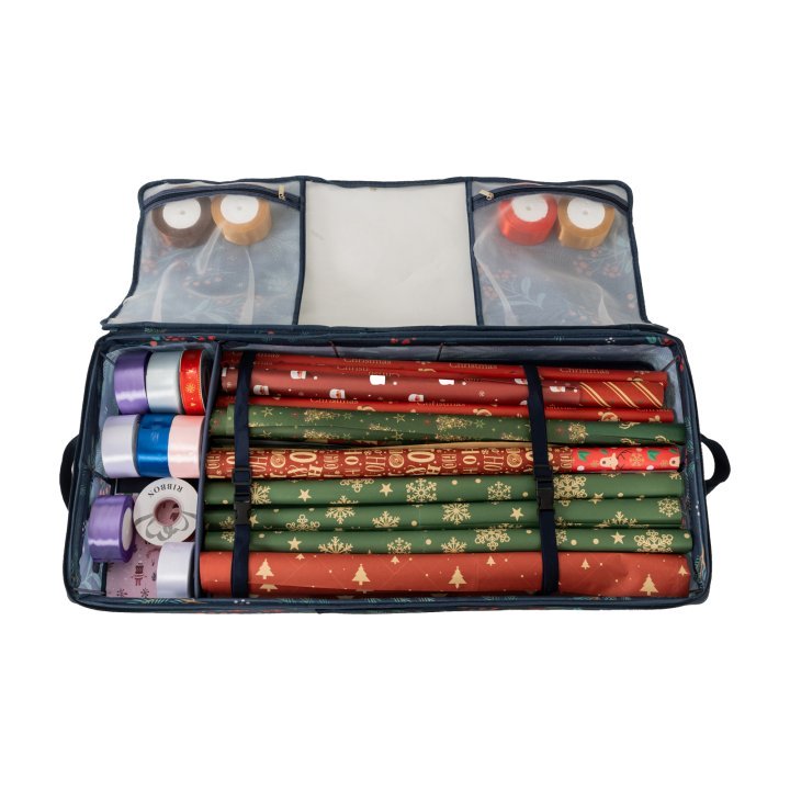 Periea Periea ‘Noella’ Christmas And Birthday Wrapping Paper And Accessories Storage Case