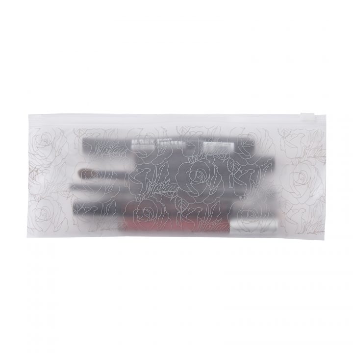 Periea Periea ‘Penny’ Make Up Cosmetics Travel Zip Lock Bag Pencil Case Clear Exams 25 X 10cm – 10 Pack