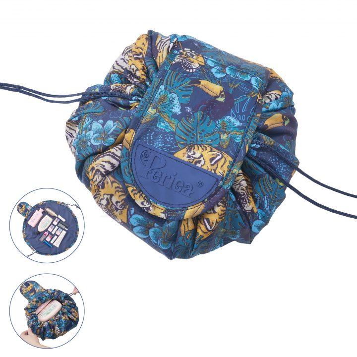periea Periea ‘Sally’ Drawstring Cosmetic Travel Bag
