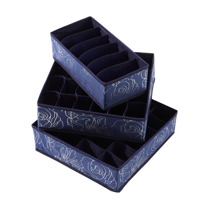 periea Periea Set of 3 ‘Maya’ Draw Organisers – 4 colours available