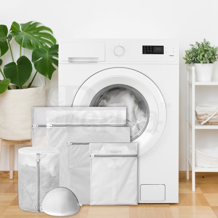 periea Periea ‘Sue’ Mesh Laundry Wash Bags for Delicates Bras Shoes & Clothes with Zips – Reuseable Washing Machine Bags – Net Travel Bags – Protect Your Garments