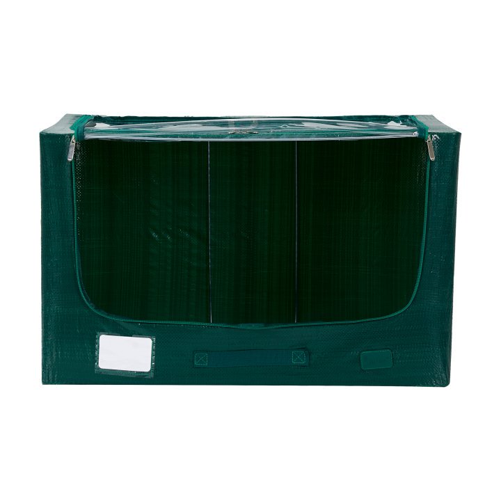 Periea Periea ‘Tarp’ Heavy Duty Jumbo Storage Boxes – Tough Durable Water-Resistant Folding & Stackable With Strong Steel Frame For Home & Garage