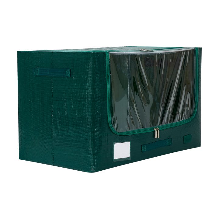 periea Periea ‘Tarp’ Heavy Duty Jumbo Storage Boxes – Tough Durable Water-Resistant Folding & Stackable with Strong Steel Frame for Home & Garage