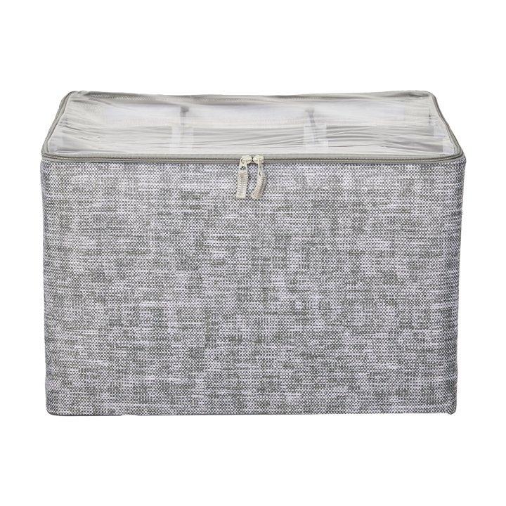 Periea Periea ‘Vera’ Stackable Shoe Storage Box Fits 12 Pairs Clear Lids Space-Saving – Various Colours