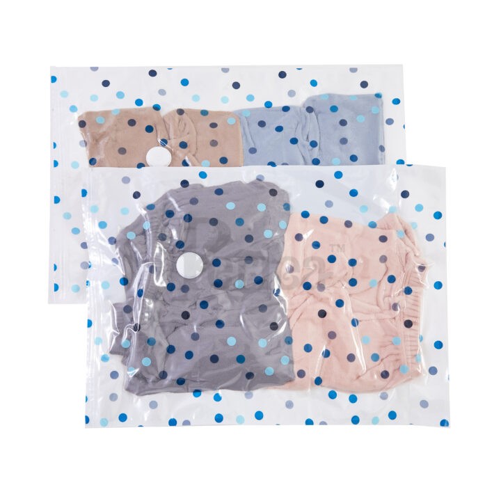 Periea Periea X2 Space Saving Vacuum Storage Bags For Clothes And Bedding – 5 Patterns & 3 Sizes