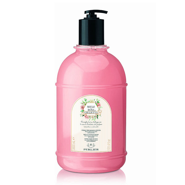 perlier Honey + Juliet's Rose Jumbo-Size Bath & Shower Cream