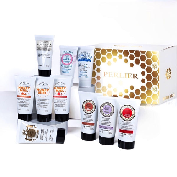 perlier 10-piece Travel-Sized Body Cream Set