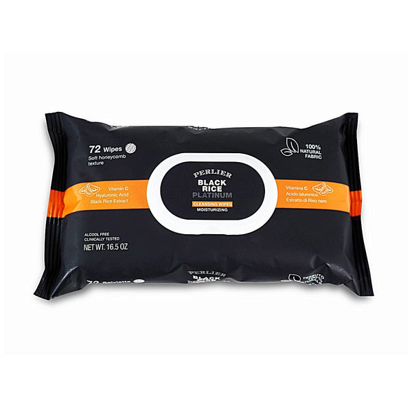 perlier Black Rice Moisturizing Cleansing Wipes
