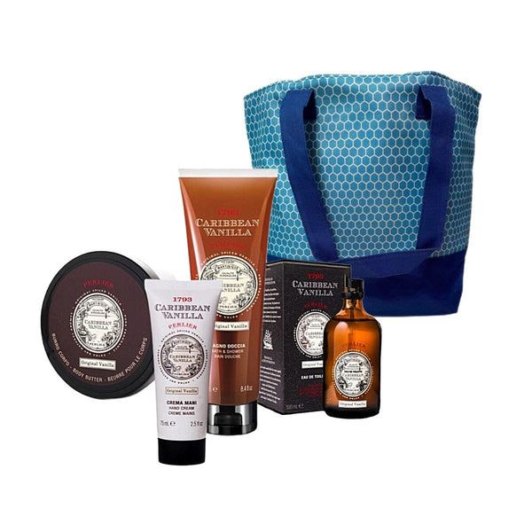 perlier Caribbean Vanilla Bath & Body Gift Set