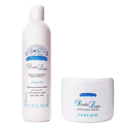 perlier Double Latte Bath & Body Duo