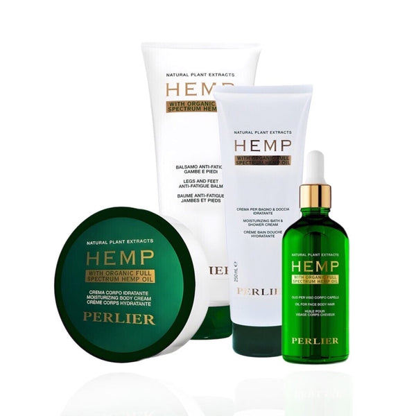 perlier Hemp Seed Oil Body Care Set