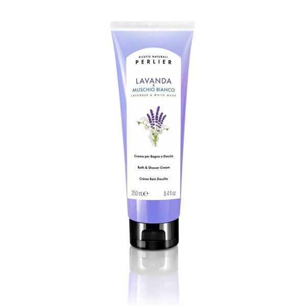 perlier Lavender + White Musk Bath & Shower Cream