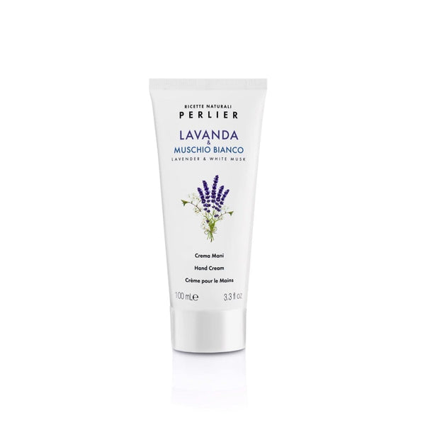 perlier Lavender + White Musk Hand Cream
