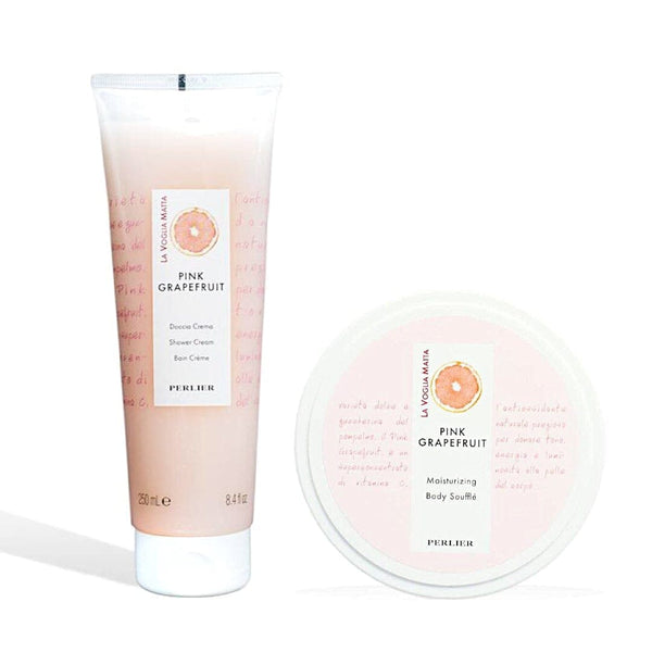 perlier Pink Grapefruit Bath & Body Duo