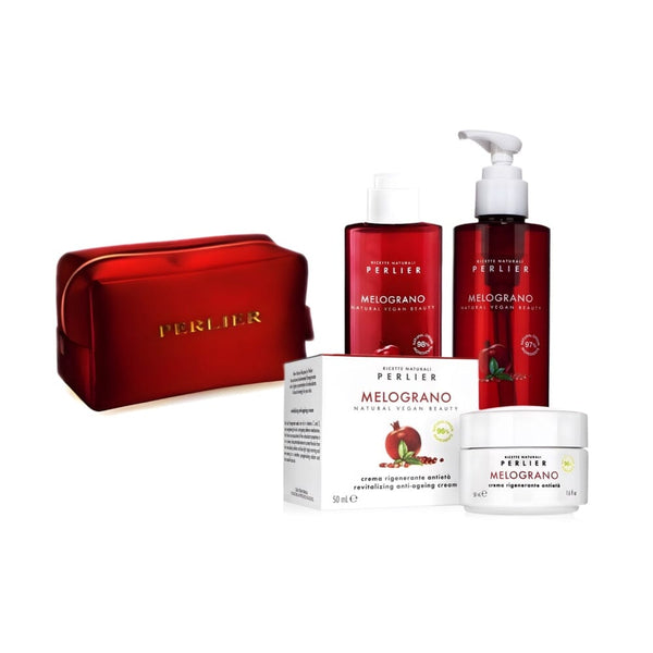 perlier Pomegranate Revitalizing Skincare Trio