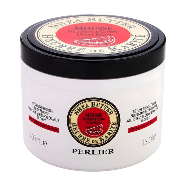 perlier Shea + Blood Orange Body Mousse