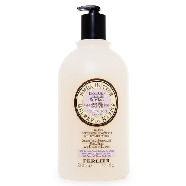 perlier Shea + Lavender Jumbo-Size Bath & Shower Cream