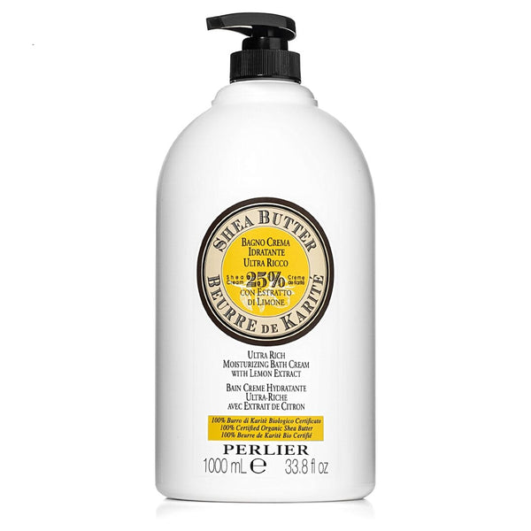 perlier Shea + Lemon XL-Size Bath & Shower Cream