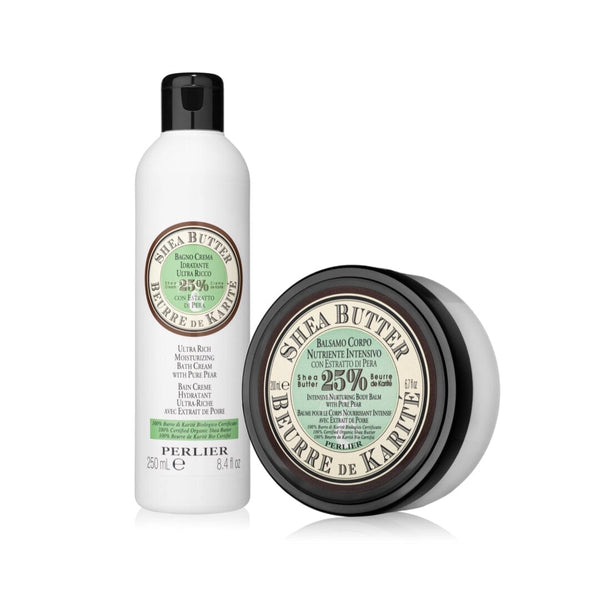 perlier Shea + Pear Bath & Body Duo