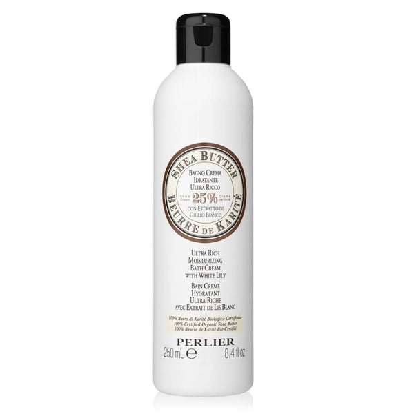 perlier Shea +White Lily Bath & Shower Cream