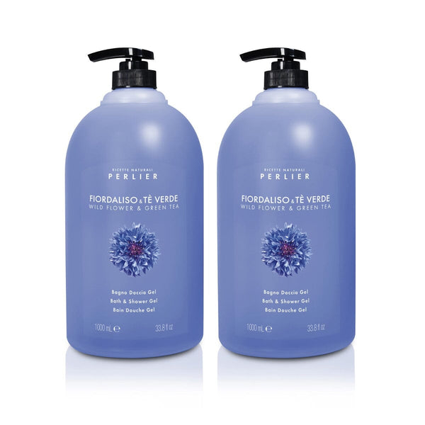 perlier Wild Flower + Green Tea Bath & Shower Gel