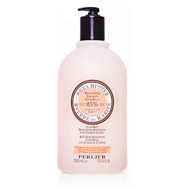 perlier Shea Butter + Tuberose Jumbo-Size Bath & Shower Cream