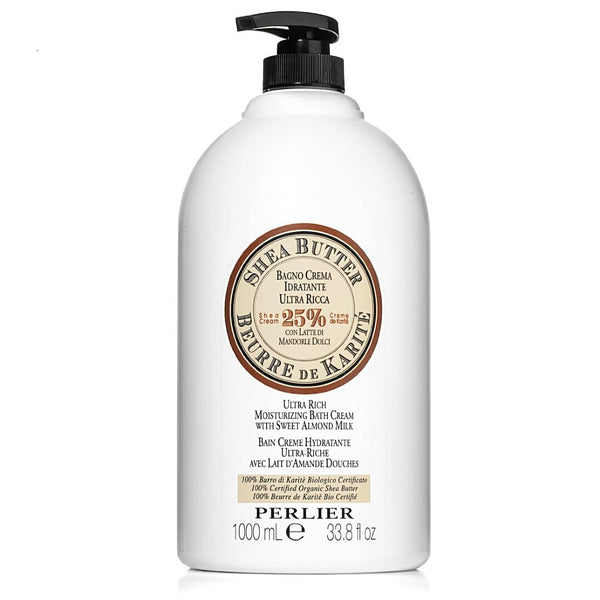 perlier Shea + Sweet Almond XL-Size Bath & Shower Cream